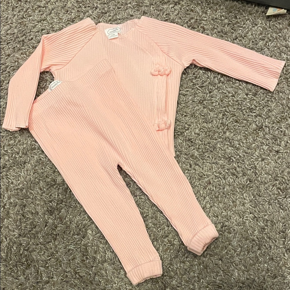 Mud Pie Soft Pink Kids Set